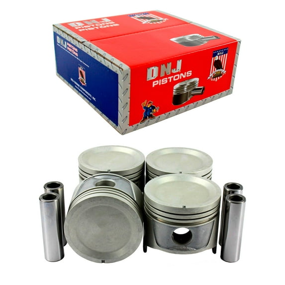 DNJ P300.20 o/s Complete Piston Set Fits Cars & Trucks 86-95 Isuzu Amigo Pickup 2.3L SOHC 8v