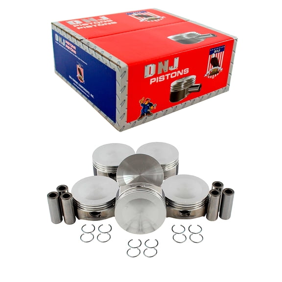 DNJ P3120 Standard Complete Piston Set Fits Cars & Trucks 03-04 Cadillac CTS 3.2L V6 DOHC 24v