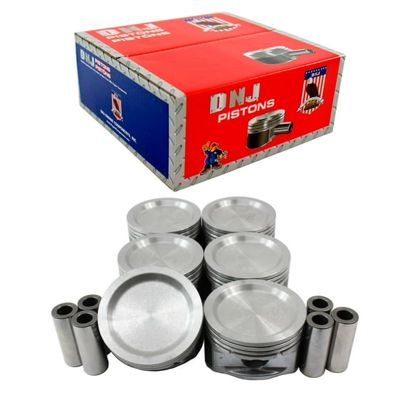 DNJ P320 Std. Complete Piston Set Fits Cars & Trucks 04-07 Buick Chevrolet G6 Malibu 3.5L OHV