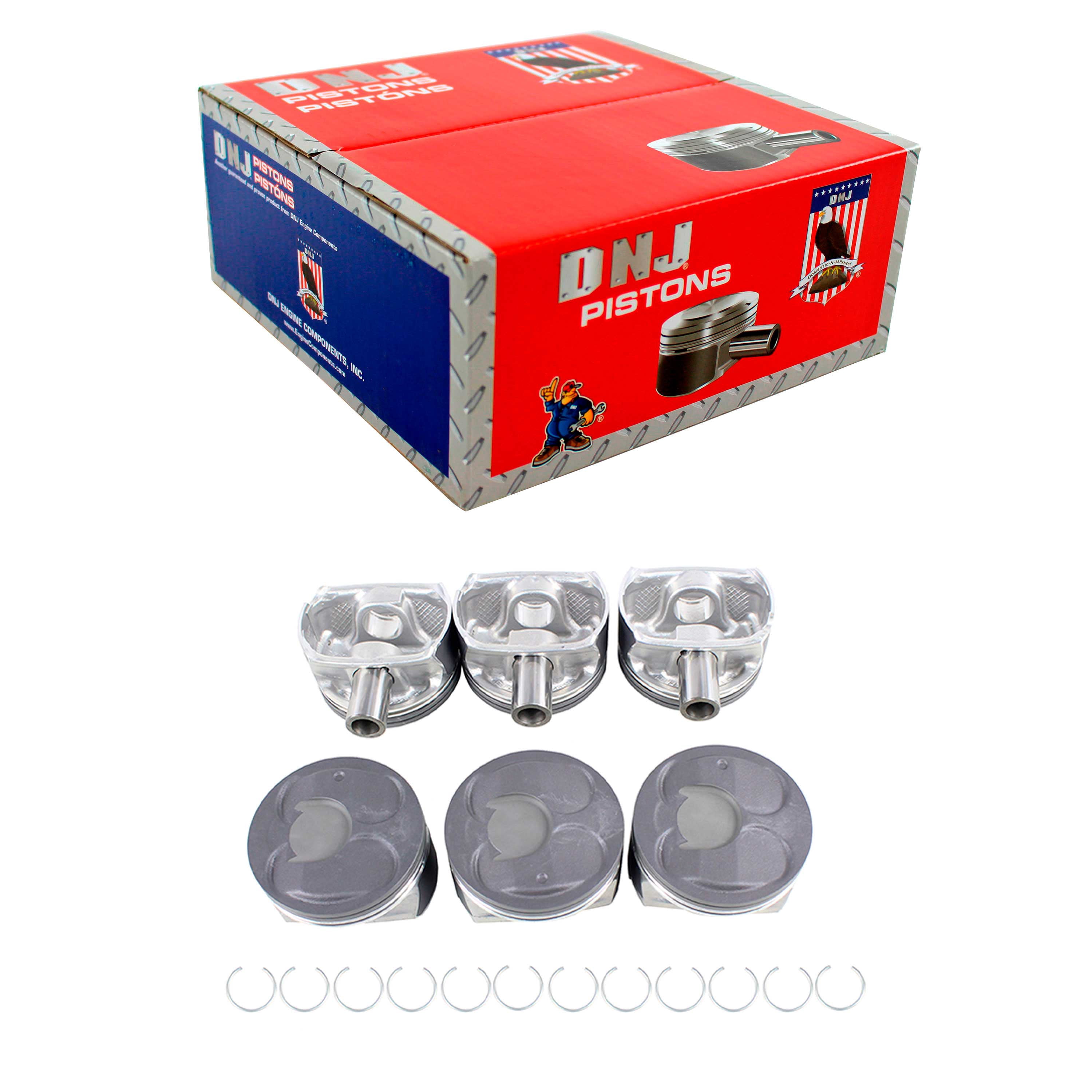 Pistons w/ Rings fit Fits 08-17 Buick 3.6L V6 DOHC 24v LLT – Mizumo Auto