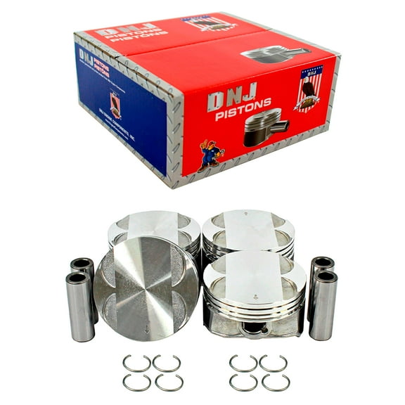 DNJ P336A Standard Pistons Fits Cars & Trucks 2009-2010 GM 1.2x1.5x2.5/4 Cyl. / 2.2L / 134 DOHC 16V (ECOTEC)