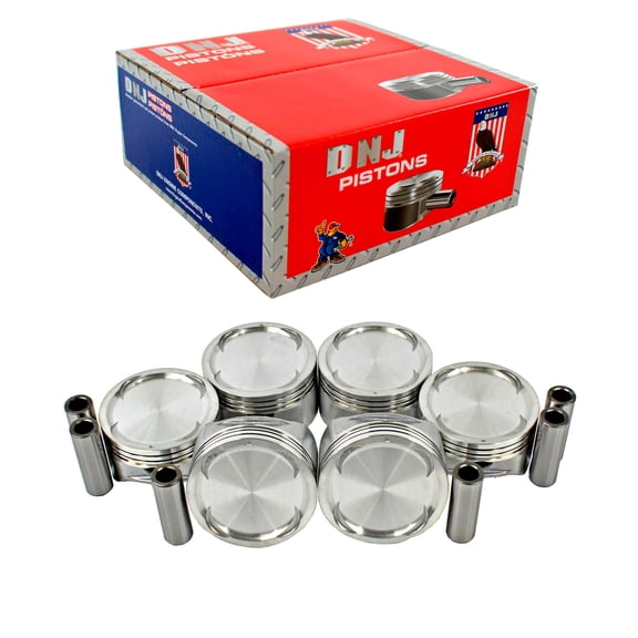 DNJ P353A Std. Complete Piston Set Fits Cars & Trucks 98-03 Acura Isuzu Axiom SLX 3.5L DOHC 24v