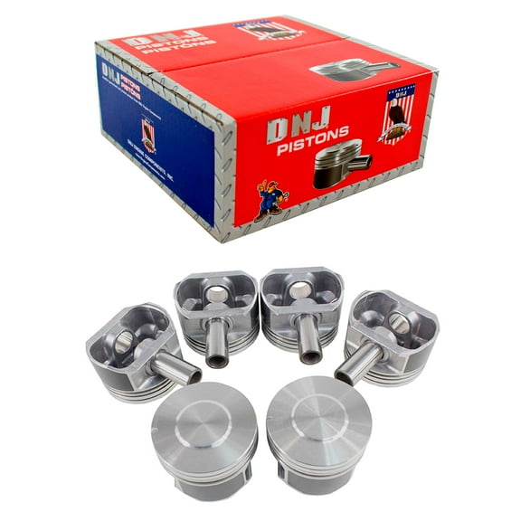 DNJ P4140 Std. Complete Piston Set Fits Cars & Trucks 02-08 Ford Mazda B3000 Ranger 3.0L OHV