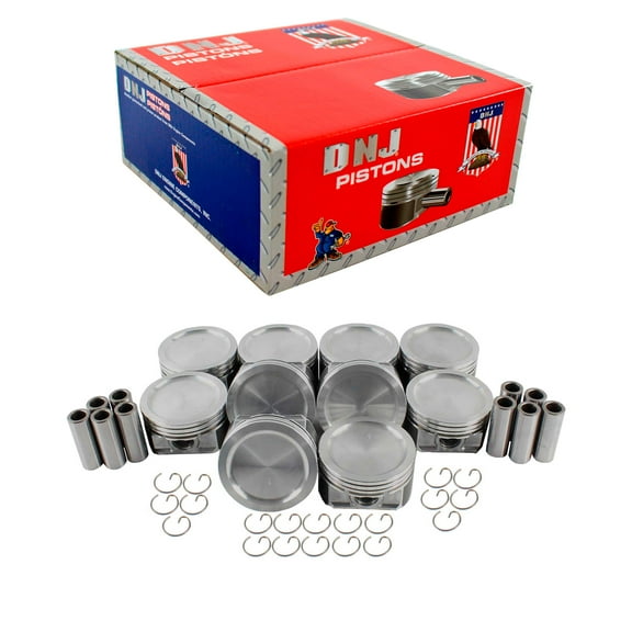 DNJ P4184.30 o/s Complete Piston Set For 00-14 Ford Club Wagon 6.8L SOHC 20v