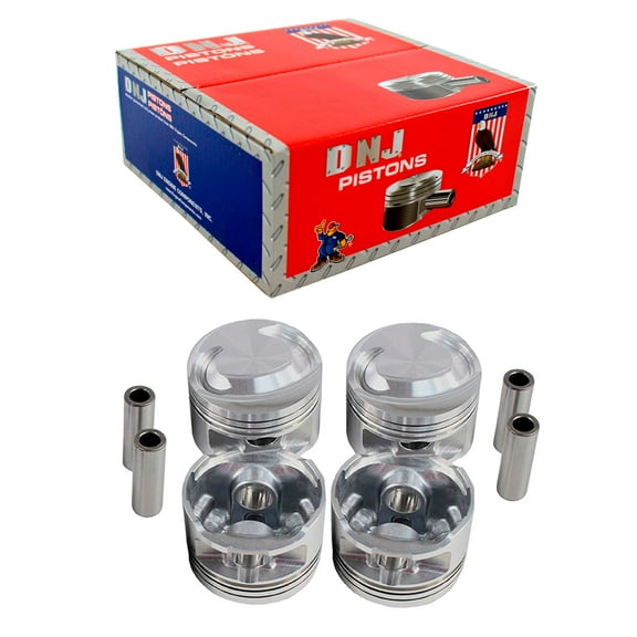 DNJ P420.20 Oversize Complete Piston Set Fits Cars & Trucks 97-04 Ford Mercury Escort 2.0L SOHC