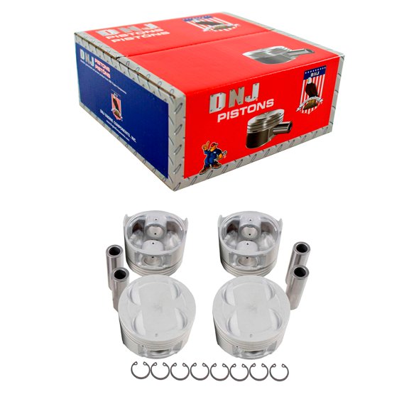 DNJ P427.20 Oversize Complete Piston Set Fits Cars & Trucks 95-02 Kia Sportage 2.0L L4 DOHC 16v