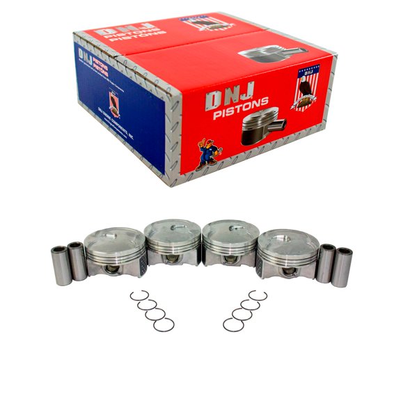 DNJ P4306 Piston Set Fits Cars & Trucks 2013-2017 Honda Accord 2.4L L4 2356cc 16V DOHC Touring Sedan 4 - Door