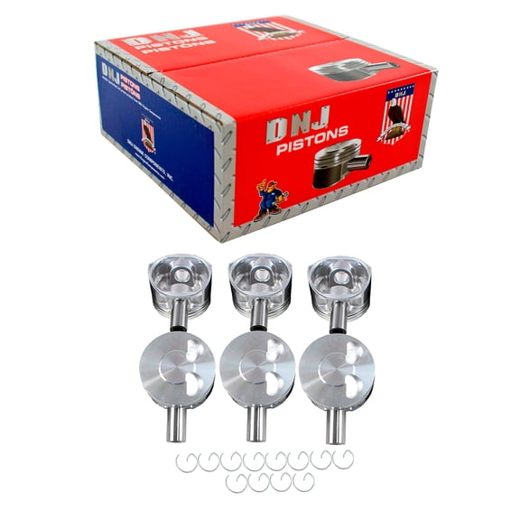 DNJ P442 Standard Complete Piston Set Fits Cars & Trucks 97-02 Mazda Millenia 2.3L V6 DOHC 24v