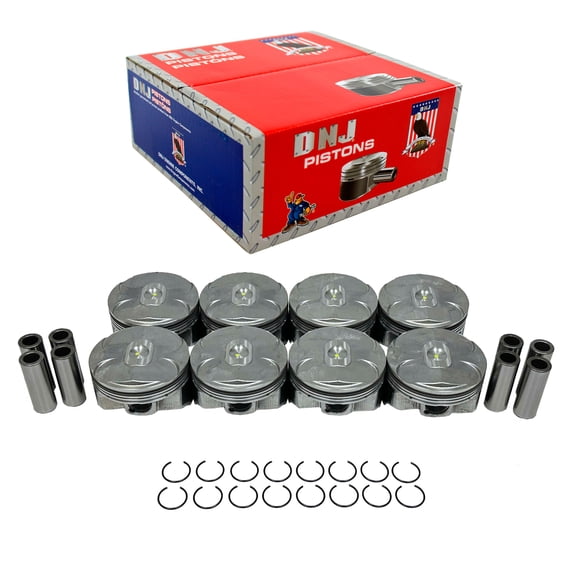 DNJ P4449.20 Piston Set Fits Cars & Trucks 18-22 FORD F150 Turbo Mustang 5.0L 32V V8 DOHC