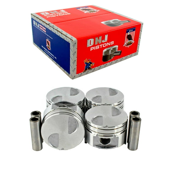 DNJ P447 Piston Set Standard Size Fits Cars & Trucks 1989-1994 Ford Mazda B2300 Ranger 2.3L L4 SOHC 8v