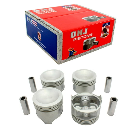 DNJ P450 Std. Complete Piston Set Fits Cars & Trucks 89-94 Mazda B2600 MPV 2.6L L4 SOHC 12v