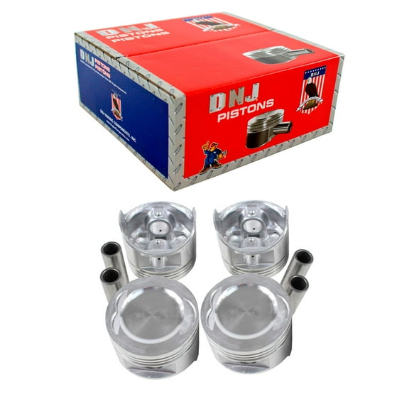 DNJ P456 Std. Complete Piston Set Fits Cars & Trucks 83-95 Kia Mazda 626 B2000 2.0L SOHC 8v
