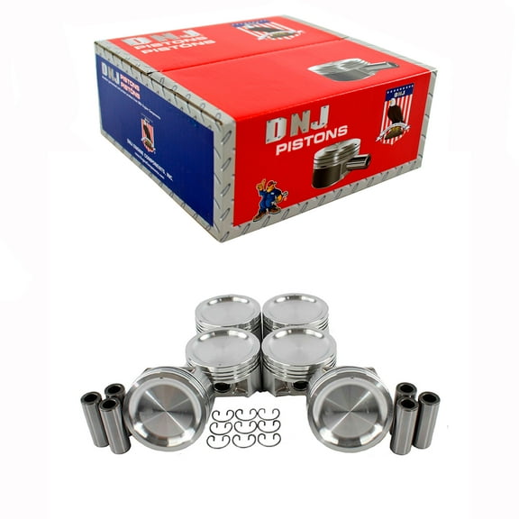 DNJ P523.20 Oversize Complete Piston Set Fits Cars & Trucks 99-05 Chevrolet Suzuki 2.5L DOHC