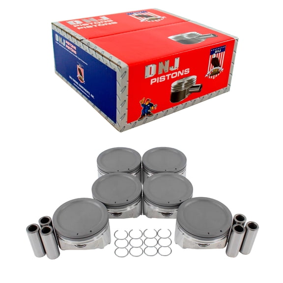 DNJ P538.20 Oversize Complete Piston Set Fits Cars & Trucks 06-08 Suzuki Grand Vitara 2.7L DOHC