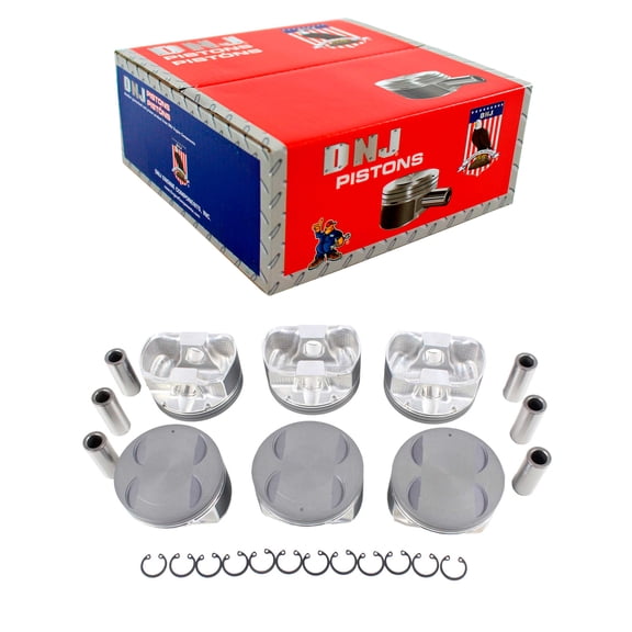 DNJ P667 Standard Complete Piston Set Fits Cars & Trucks 09-14 Nissan Maxima 3.5L V6 DOHC 24v