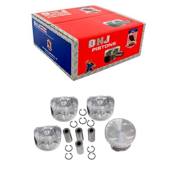 DNJ P720C Standard Complete Piston Set Fits Cars & Trucks 2005 Subaru Legacy Outback 2.5L SOHC