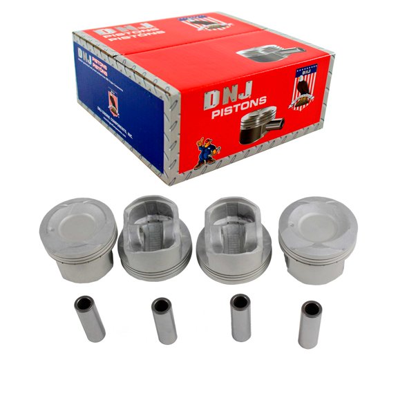 DNJ P949 Std. Complete Piston Set Fits Cars & Trucks 01-06 Scion Toyota Echo xA 1.5L DOHC 16v