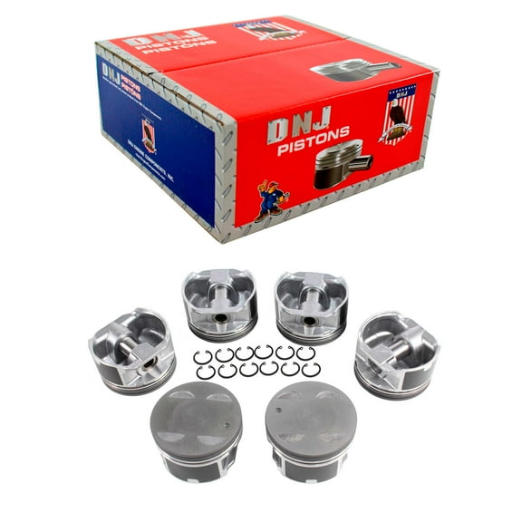 DNJ P953 Std. Complete Piston Set Fits Cars & Trucks 04-10 Lexus Es330 Toyota Camry 3.3L DOHC