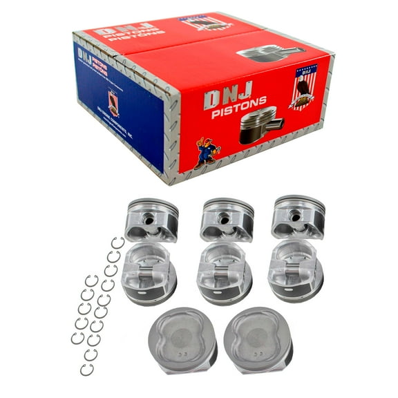 DNJ P972.20 Oversize Complete Piston Set Fits Cars & Trucks 98-04 Lexus Toyota GX470 4.7L DOHC