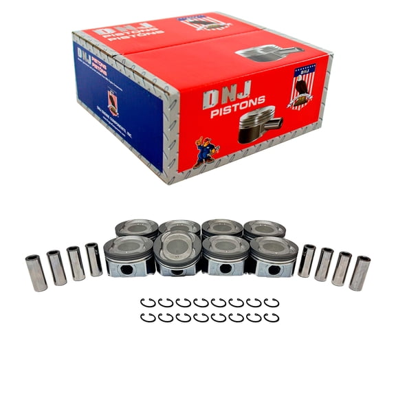 DNJ P973.20 Pistons Set Fits Cars & Trucks 01-10 Lexus 4.3L DOHC