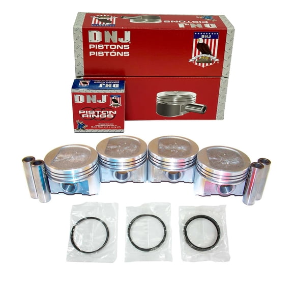 DNJ PRK1121.20 Piston Set with Rings Fits Cars & Trucks 1994-1995 Jeep Cherokee 2.5L L4 150cid 8V OHV SE Sport Utility 4 - Door