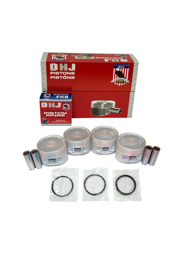 PRK123 Piston and Ring Kit Fits Cars & Trucks 1999-2006 Hyundai Santa Fe Sonata 2.4L L4 DOHC 16V