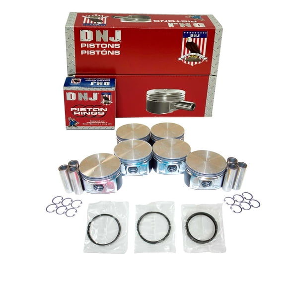 DNJ PRK140.30 Piston Set with Rings Fits Cars & Trucks 2005-2010 Chrysler 300 2.7L V6 2736cc 24V DOHC C Sedan 4 - Door
