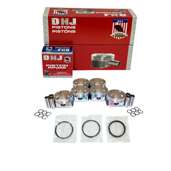 DNJ PRK263.20 Piston Set with Rings Fits Cars & Trucks 2004-2008 Acura TL 3.2L V6 3210cc 24V SOHC Base Sedan 4 - Door