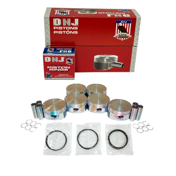 DNJ PRK3120.20 Piston Set with Rings Fits Cars & Trucks 2003-2004 Cadillac CTS 3.2L V6 197cid 24V DOHC Base Sedan 4 - Door