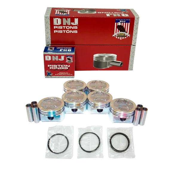 DNJ PRK3127.20 Piston Set with Rings Fits Cars & Trucks 1992-2005 Chevrolet Astro 4.3L V6 262cid 12V OHV CL Standard Passenger Van 3 - Door