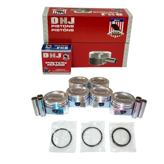 DNJ PRK4105.20 Piston Set with Rings Fits Cars & Trucks 1980-1992 Ford Bronco 4.9L L6 4917cc 12V OHV Custom Sport Utility 2 - Door