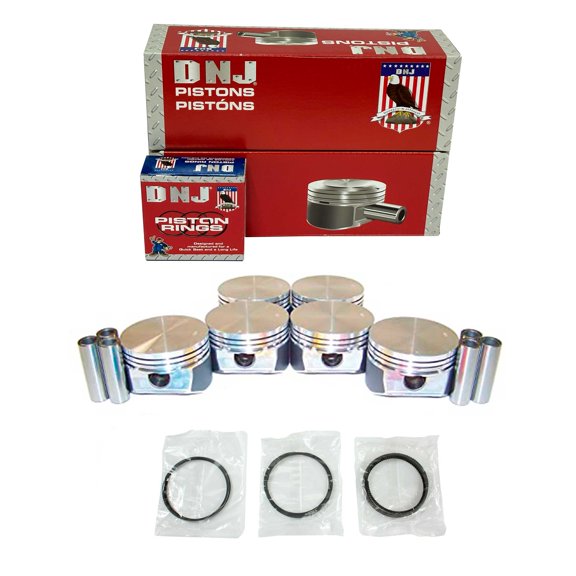 DNJ PRK428 Piston and Ring Kit Fits Cars & Trucks 1997-2009 Mazda Mercury B4000 4.0L V6 SOHC 12V