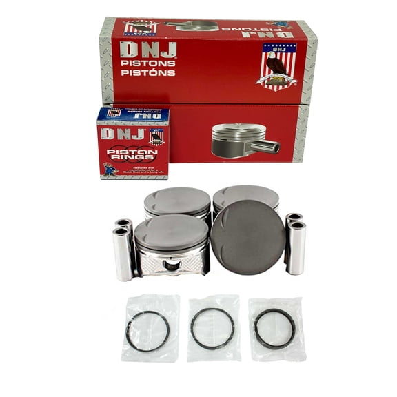 DNJ PRK432A Piston and Ring Kit Fits Cars & Trucks 2006-2013 Mazda 3 Focus 2.0L L4 DOHC 16V