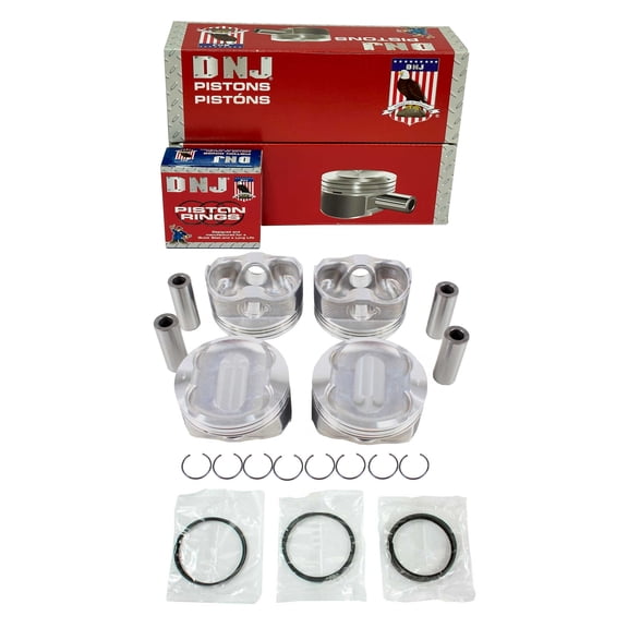 DNJ PRK4348 Piston and Ring Kit Fits Cars & Trucks 2011-2015 Subaru 2.5L H4 16V DOHC