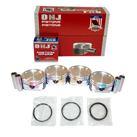DNJ PRK446 Piston and Ring Kit Fits Cars & Trucks 2001-2009 Mazda Mercury B2300 2.3L L4 DOHC 16V