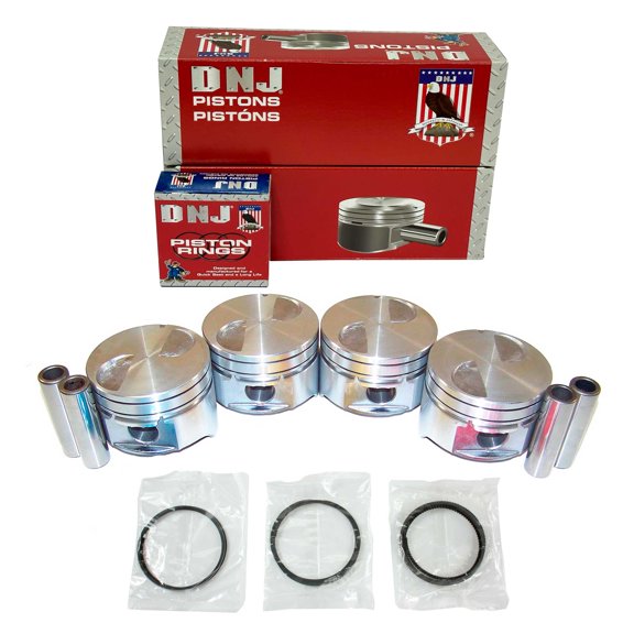 DNJ PRK447.20 Piston Set with Rings Fits Cars & Trucks 1994 Mazda B2300 2.3L L4 140cid 8V SOHC Base Standard Cab Pickup 2 - Door