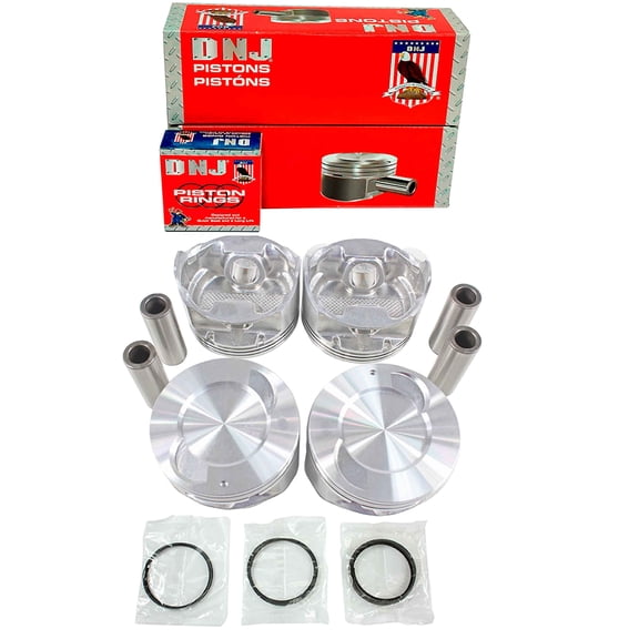 DNJ PRK453A.20 Piston Set with Rings Fits Cars & Trucks 1998-2001 Mazda B2500 2.5L L4 2492cc 8V SOHC SX Standard Cab Pickup 2 - Door