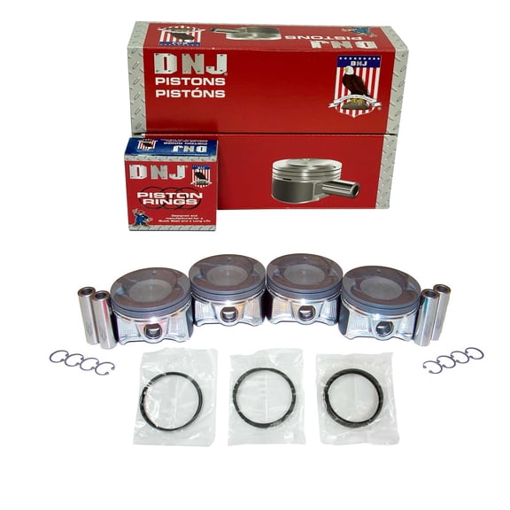 DNJ PRK657 Piston and Ring Kit Fits Cars & Trucks 2007-2015 Nissan Altima 2.5L L4 16V DOHC 2488cc
