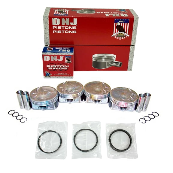 DNJ PRK720B.20 Piston Set with Rings Fits Cars & Trucks 2005 Subaru Legacy 2.5L H4 2458cc 16V SOHC Limited Sedan 4 - Door