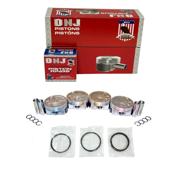 DNJ PRK720D.20 Piston Set with Rings Fits Cars & Trucks 2006-2010 Subaru Forester 2.5L H4 2458cc 16V SOHC X Sport Utility 4 - Door