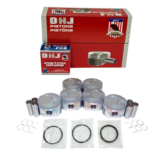 DNJ PRK931 Piston and Ring Kit Fits Cars & Trucks 2006-2015 Lexus IS250 2.5L V6 DOHC 24V