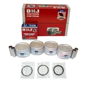 DNJ PRK933 Piston and Ring Kit Fits Cars & Trucks 93-97 GM TOYOTA Prizm Celica Corolla 1.8L 16V L4 DOHC