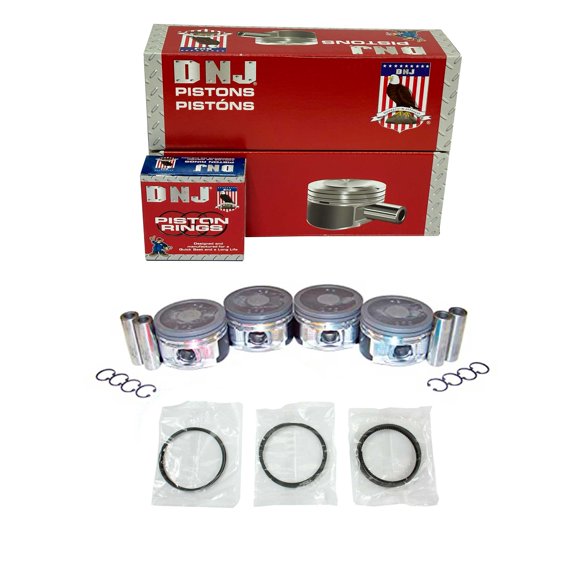 DNJ PRK939 Piston and Ring Kit Fits Cars & Trucks 1994-2004 Toyota 4Runner 2.7L L4 DOHC 16V