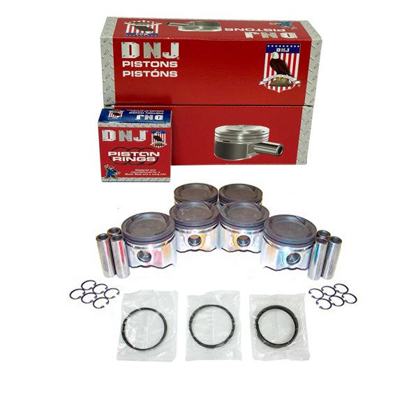 DNJ PRK943.20 Piston Set with Rings Fits Cars & Trucks 1987-1992 Toyota Supra 3.0L L6 2954cc 24V DOHC Base Hatchback 2 - Door