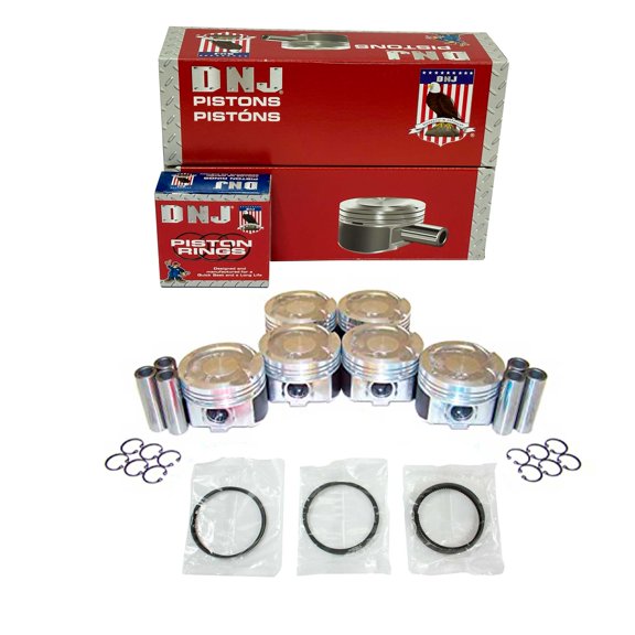DNJ PRK952 Piston and Ring Kit Fits Cars & Trucks 1998-2005 Lexus Toyota 3.0L L6 DOHC 24V