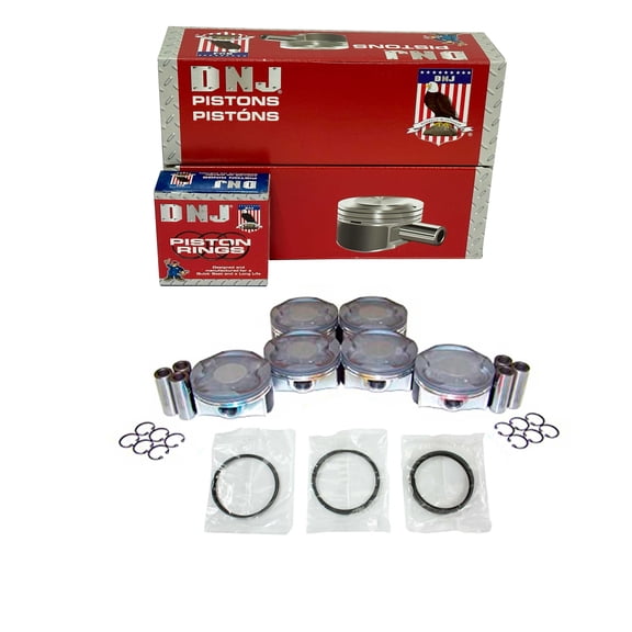 DNJ PRK968 Piston and Ring Kit Fits Cars & Trucks 2005-2015 Lexus Toyota 3.5L V6 DOHC 24V