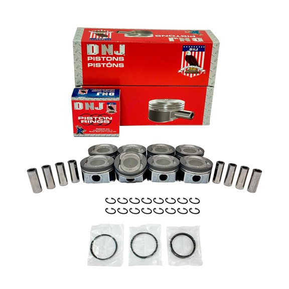 DNJ PRK973 Piston and Ring Kit Fits Cars & Trucks 01-10 Lexus GS430 4.3L 32V V8