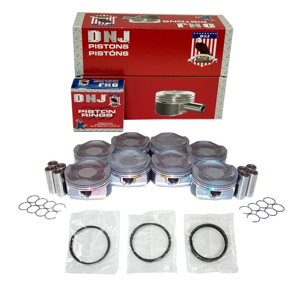 DNJ PRK978.20 Piston Set with Rings Fits Cars & Trucks 2008-2021 Toyota Land Cruiser 5.7L V8 5663cc 32V DOHC Base Sport Utility 4 - Door
