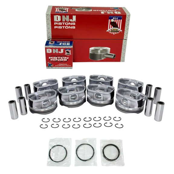 DNJ PRK978A.20 Piston Set with Rings Fits Cars & Trucks 2010-2021 Lexus GX460 4.6L V8 4608cc 32V DOHC Base Sport Utility 4 - Door