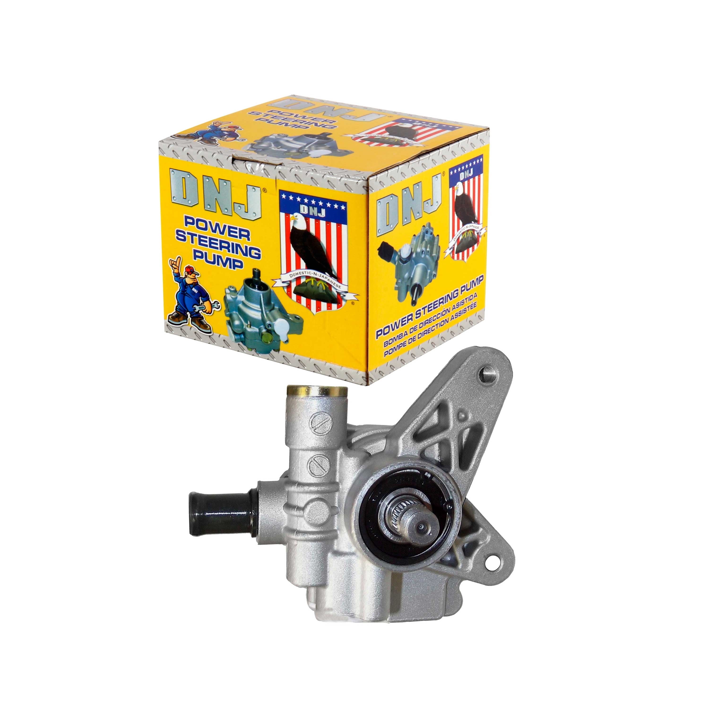 DNJ PSP1009 New Power Steering Pump Fits Cars & Trucks 98-02 Honda Accord 2.3L L4 SOHC